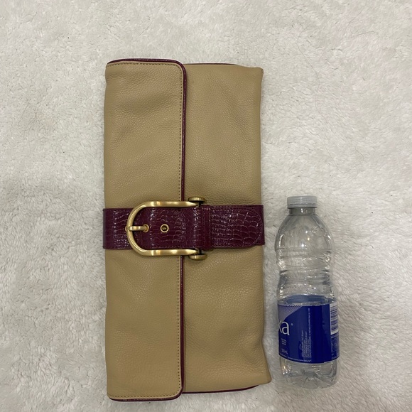 BCBG Max Azria buckle detail clutch - Picture 3 of 10